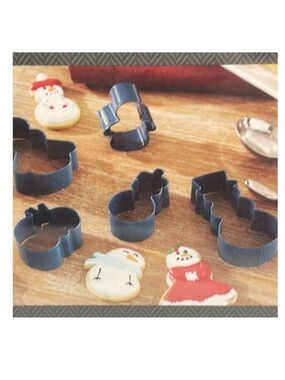 Threshold 5 Piece Snowman Family Cookie Cutter Set